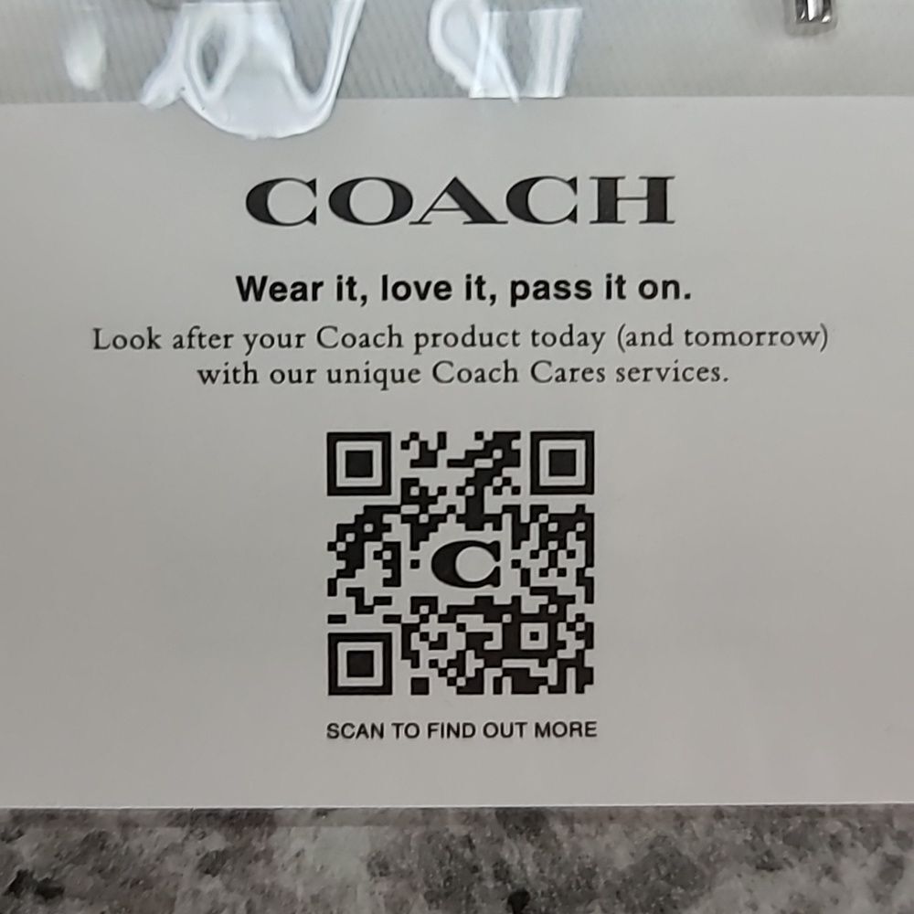 NWT COACH Signature Heart Lollipop Drop Earrings - Picture 5 of 10